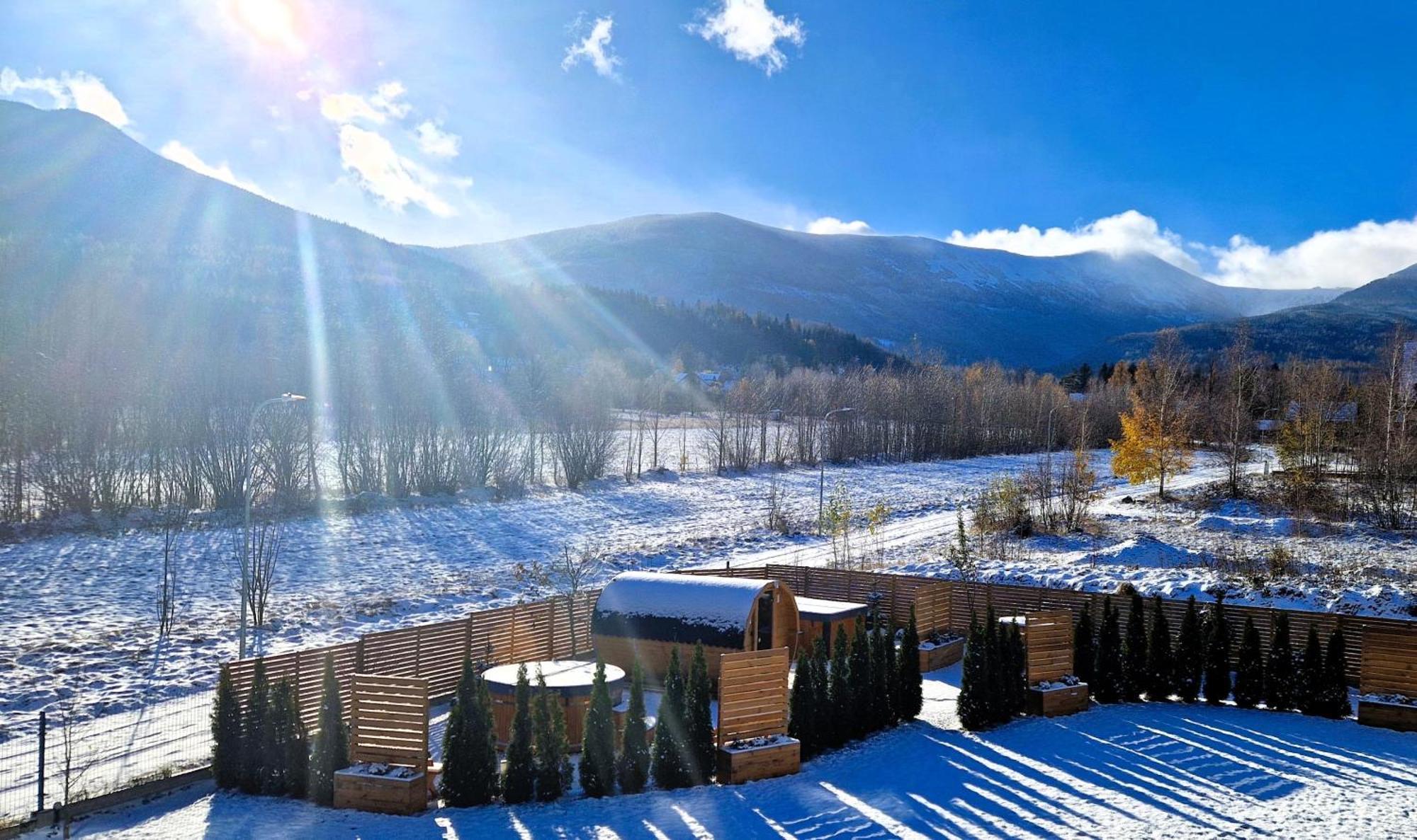 Widokowo - Domki Z Widokiem Na Sniezke Z Jacuzzi I Sauna Karpacz Exteriér fotografie